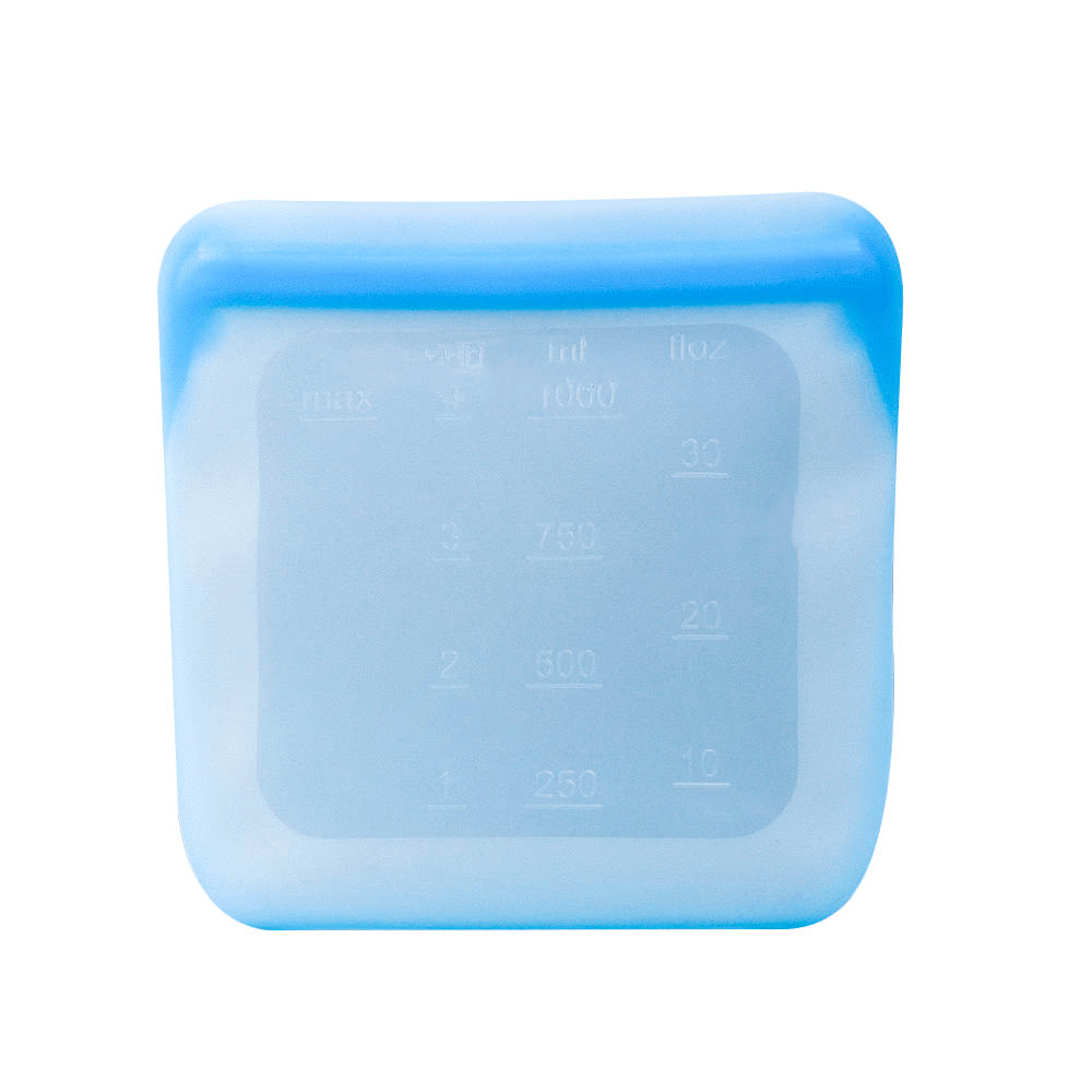 Reusable Silicone Storage Bags, (set of three) - Your Home Attire