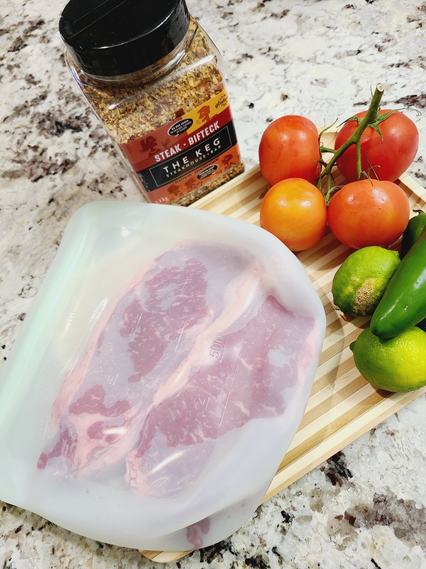 Reusable Silicone Storage Bag for foods
