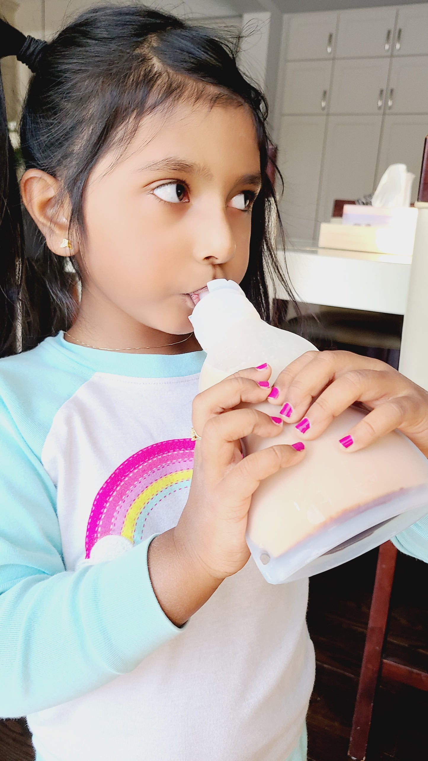 EcoSense leakproof Breastmilk nipple and straw