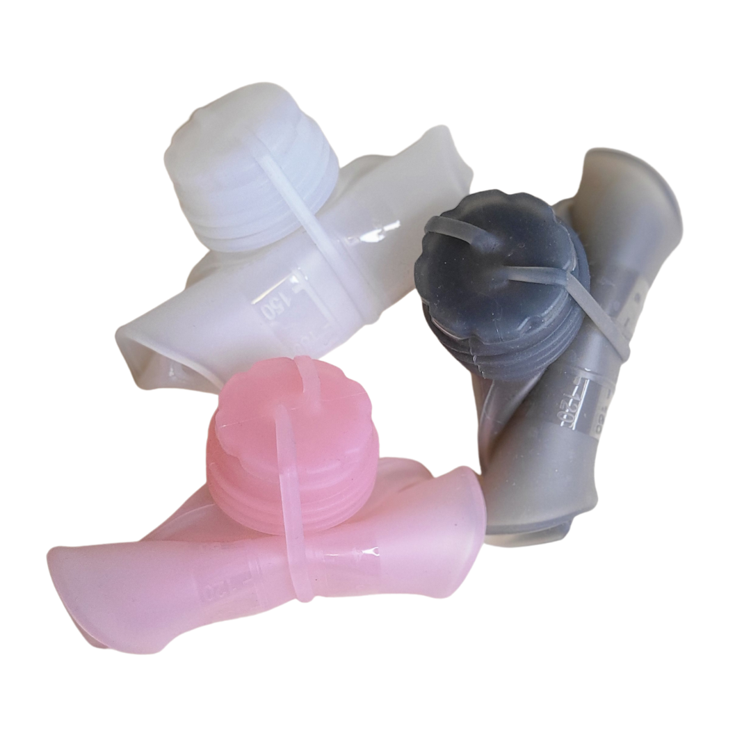 colorful foldable Breastmilk Storage Bags